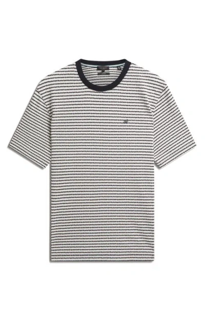Ted Baker Vexrin Short Sleeve Oversized Striped Tee In Multi
