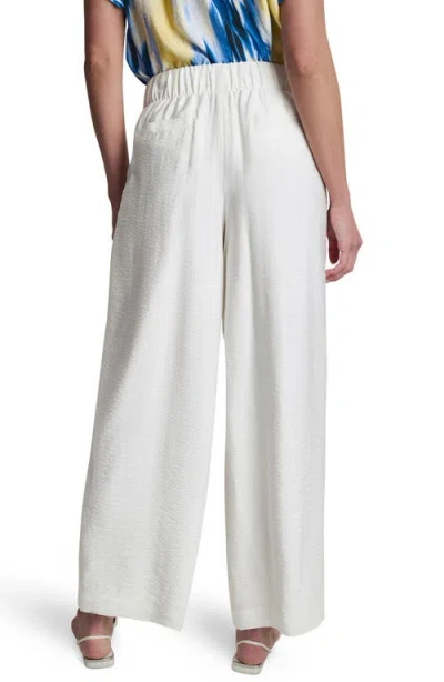 Dkny Rumpled Voile Pull-on Pants In White