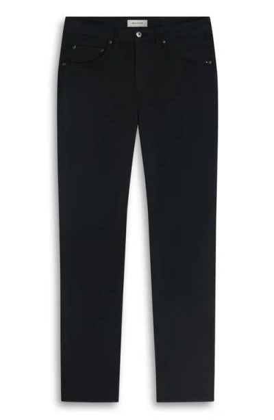 Bugatchi Stretch Cotton Pants In Black