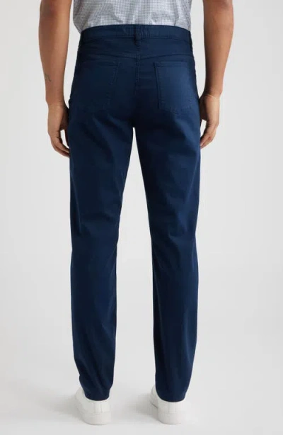 Bugatchi Stretch Cotton Pants In Blue