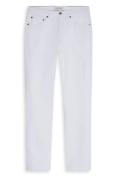 Bugatchi Stretch Cotton Pants In White