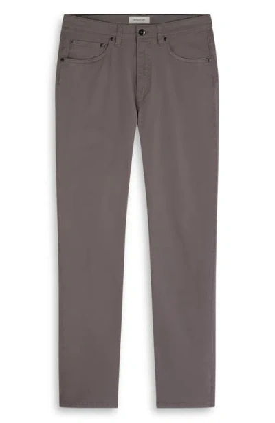 Bugatchi Stretch Cotton Pants In Brown