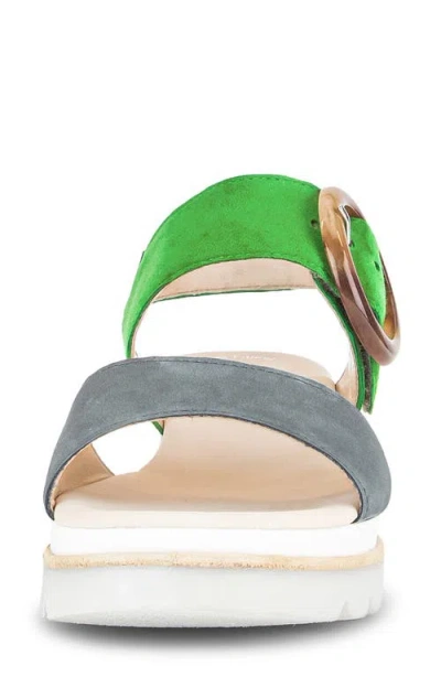 Gabor Wedge Sandal In Multi