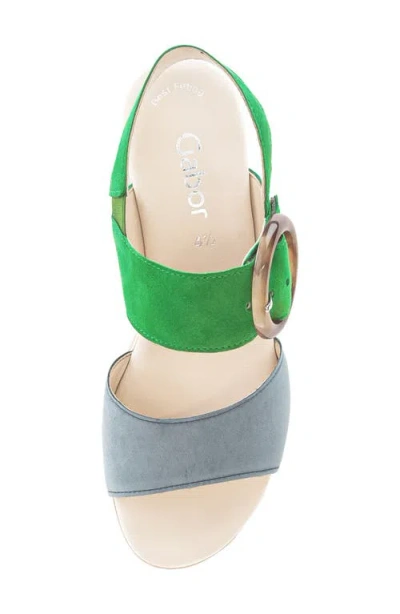 Gabor Wedge Sandal In Multi