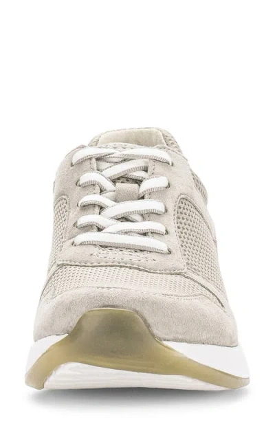 Gabor Mesh Sneaker In Gray