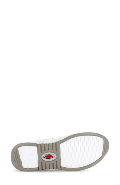 Gabor Mesh Sneaker In White