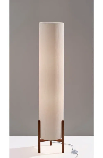 Adesso Lighting Sonora Floor Lantern In Brown
