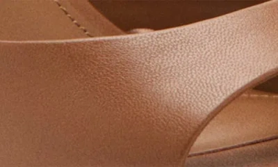 Mango Pointed-heel Sandals In Brown