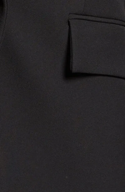 Veronica Beard Miller Stretch Crepe Dickey Jacket In Black