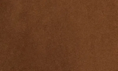 Mango Straight Suede Blazer In Brown