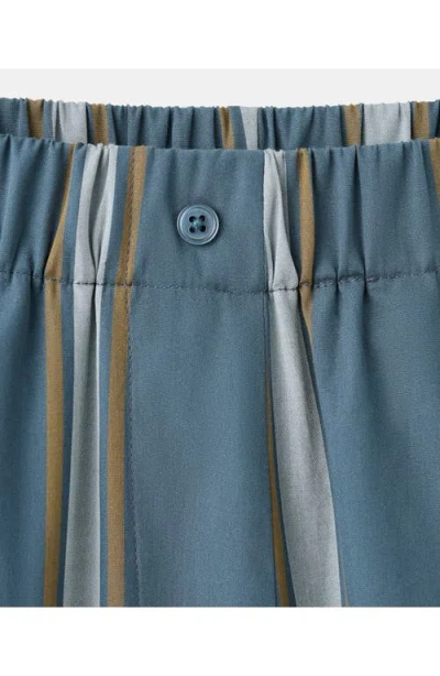 Mango Stripe Cotton Pajama Pants In Multi