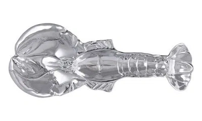 Mariposa Lobster Sectional Server In Silver
