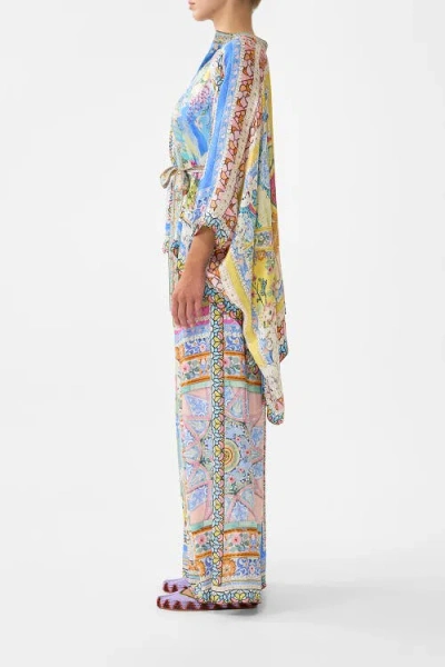 Camilla Tuck Front Pant In Multi