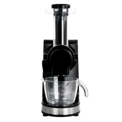 Megachef 150 Watts Masticating Slow Juicer In Black