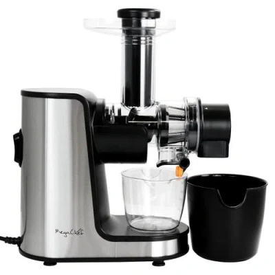 Megachef 150 Watts Masticating Slow Juicer In Black