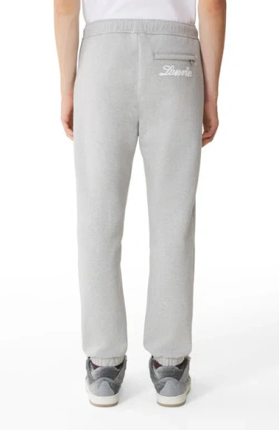 Lanvin Elasticated Track Pants In Gray