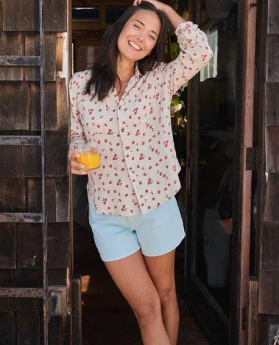 Toad And Co Tamarack Short In Blue