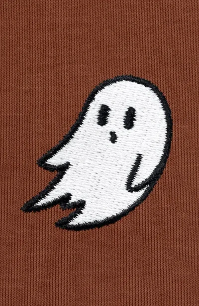 Dalix Ghost Relaxed Midweight Fleece Pullover Hoodie In Multi