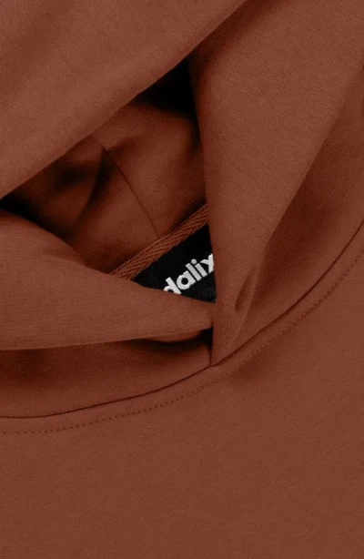 Dalix Ghost Relaxed Midweight Fleece Pullover Hoodie In Multi