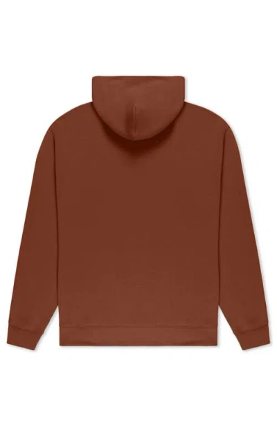 Dalix Ghost Relaxed Midweight Fleece Pullover Hoodie In Multi