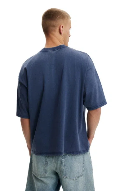 Cotton On Cropped Fit T-shirt In Blue