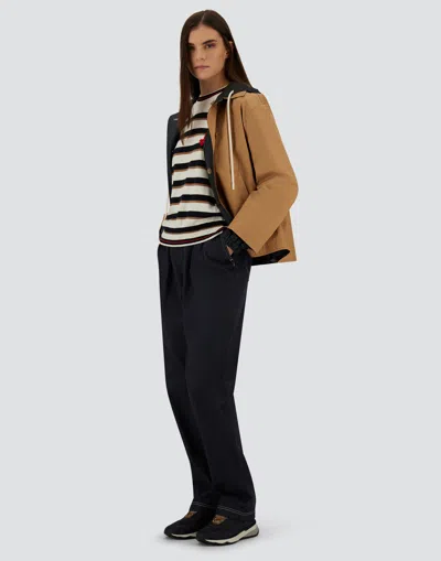 Herno Reversible Jacket In Dean In Multi