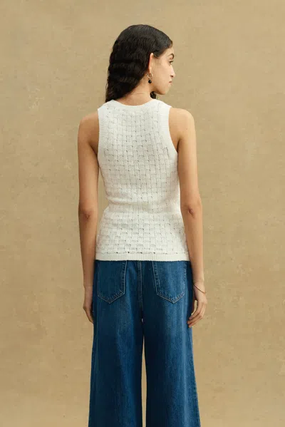 A Days March Ristine Knitted Tank Top In White
