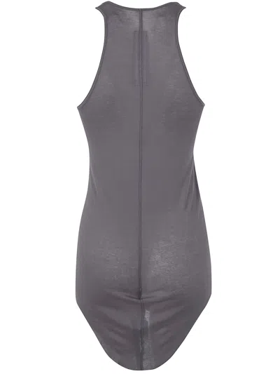 Rick Owens Racerback Tank Top In Gray