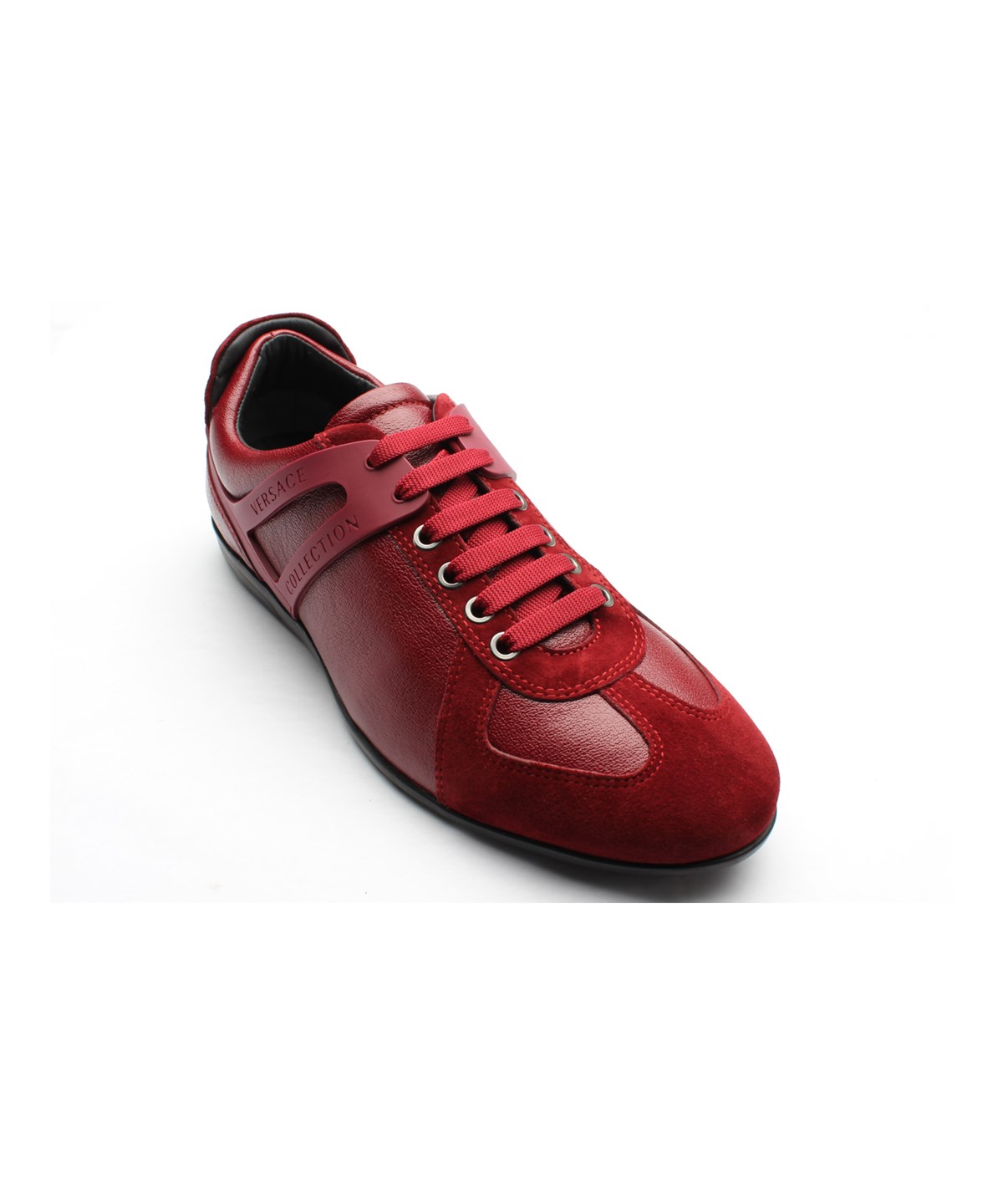 red versace sneakers