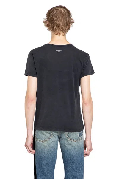 Ann Demeulemeester Idar Cropped Standard Fit T-shirt In Black