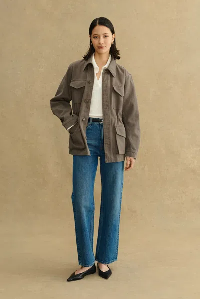 A Days March Lepkoff Cotton Twill Jacket In Green