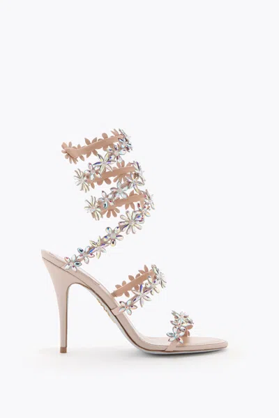 René Caovilla Flat Sandal Rene Caovilla Woman Color Pink In Multi