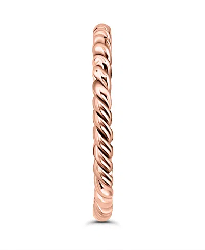 Giani Bernini Rope Twist Adjustable Toe Ring. Sterling Silver. Created For Macy's. In Pattern