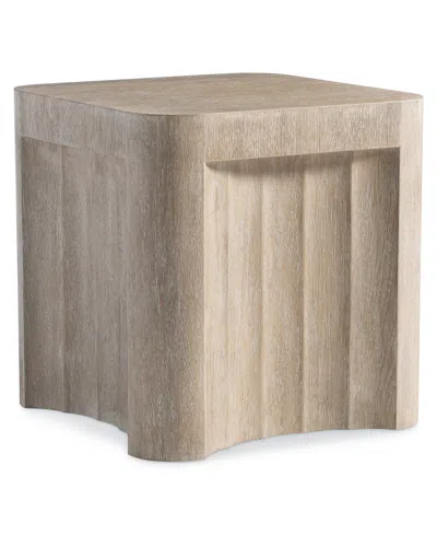 Bernhardt Loggia Square Side Table In Brown