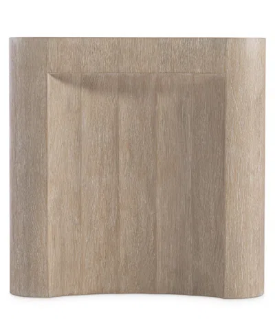 Bernhardt Loggia Square Side Table In Brown