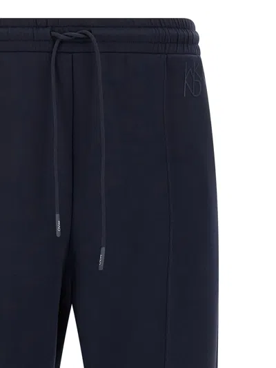 Weekend Max Mara Wkdutopia Drawstring Track Pants In Blue