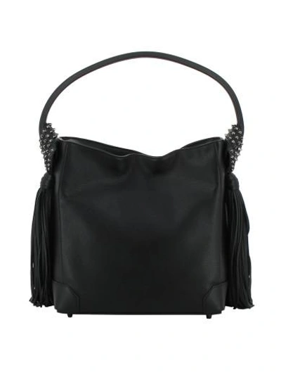 Shop Christian Louboutin Eloise Hobo Bag In Black