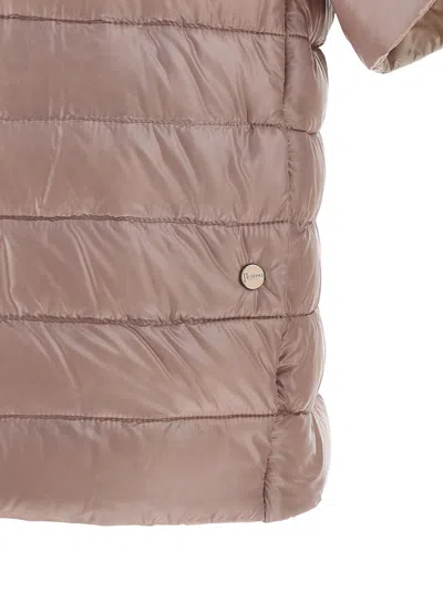 Herno Reversible Quilted Down Jacket In Neutral