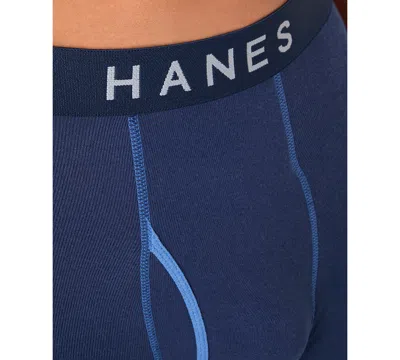 Hanes Men's Ultimate Ringer Boxer Briefs, 4-pack In Multi