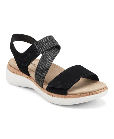Earth Reston Sandal In Black