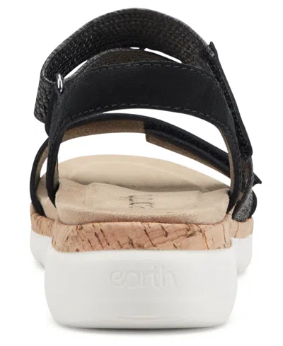 Earth Reston Sandal In Black