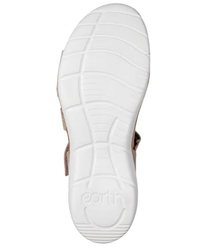 Earth Wide Width Reston Sandal In Neutral