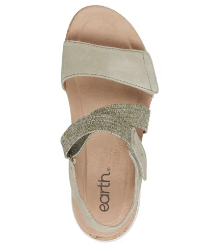 Earth Reston Sandal In Gray