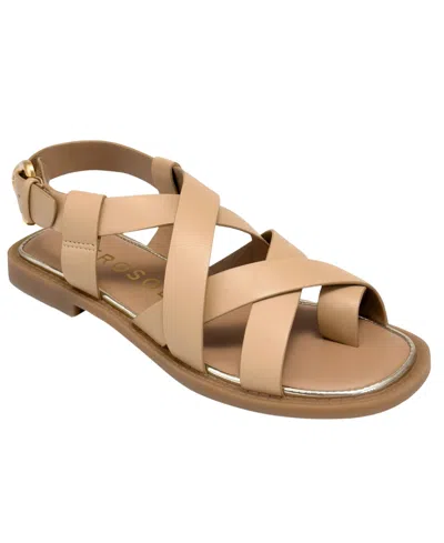 Aerosoles Cargo Toe Loop Sandal In Brown