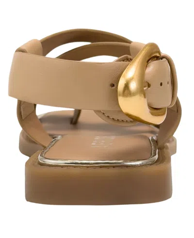 Aerosoles Cargo Toe Loop Sandal In Brown