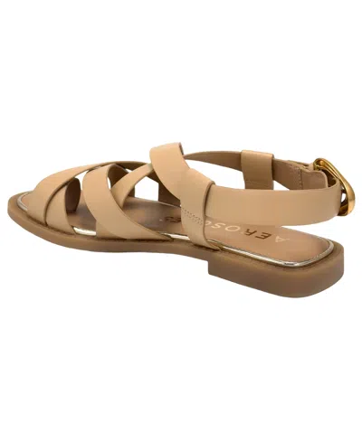 Aerosoles Cargo Toe Loop Sandal In Brown