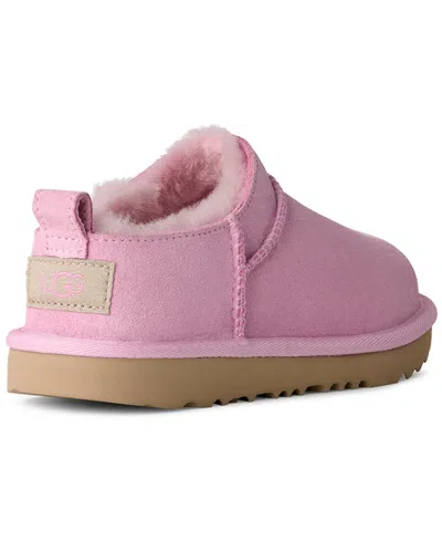 Ugg Kids Pull Tab Classic Boot In Pink