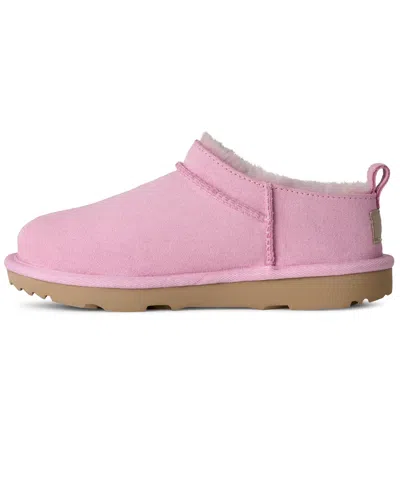 Ugg Kids Pull Tab Classic Boot In Pink