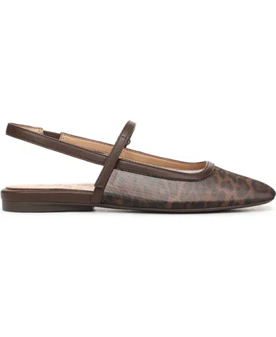 Naturalizer Connie Slingback Flat In Brown