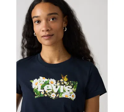 Levi's Perfect Tee In Blue